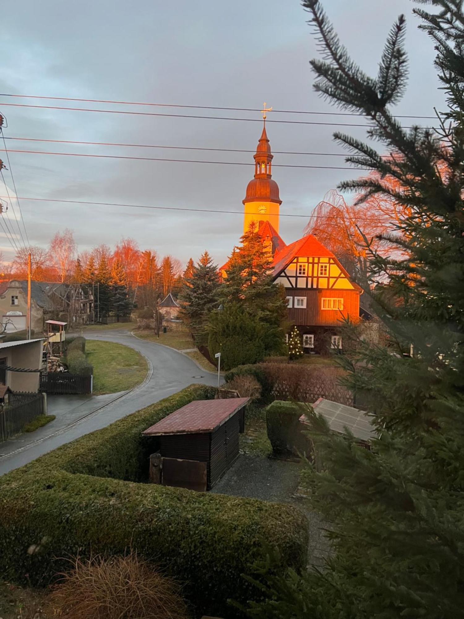 Ferienwohnung Walddorf  Bagian luar foto